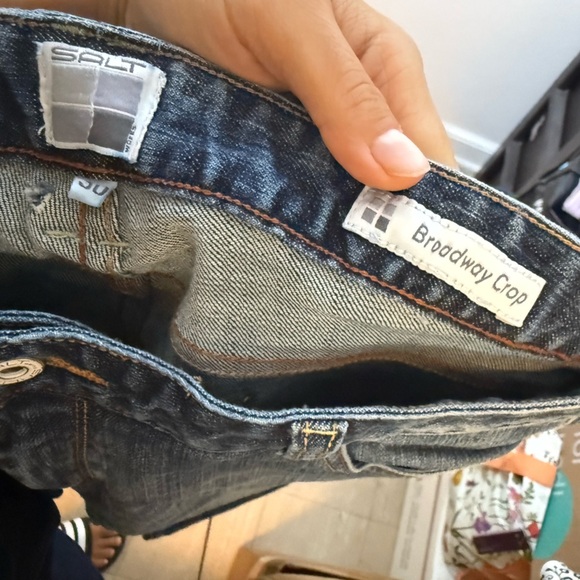 Salt Y2K Broadway Cropped Low Rise Jeans - Picture 3 of 4